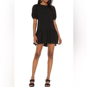 Amanda Uprichard Black Mini Dress